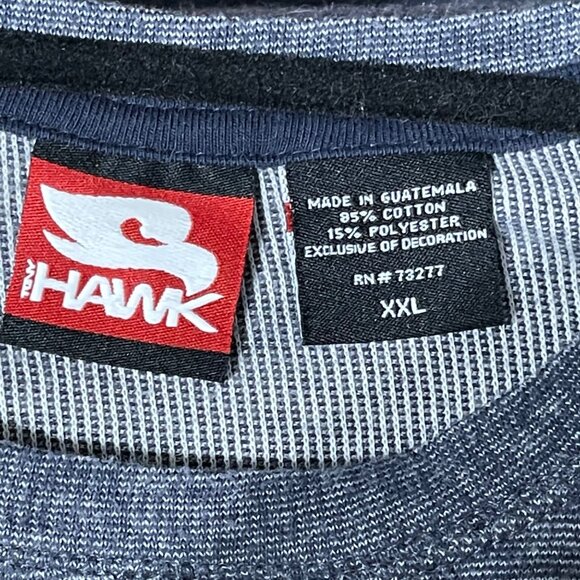 Tony Hawk Heather Gray Long Sleeve Crew Neck Shirt Soft Cotton Blend XXL - Picture 5 of 8